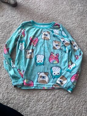 Squishmallow Aqua Pullover Top